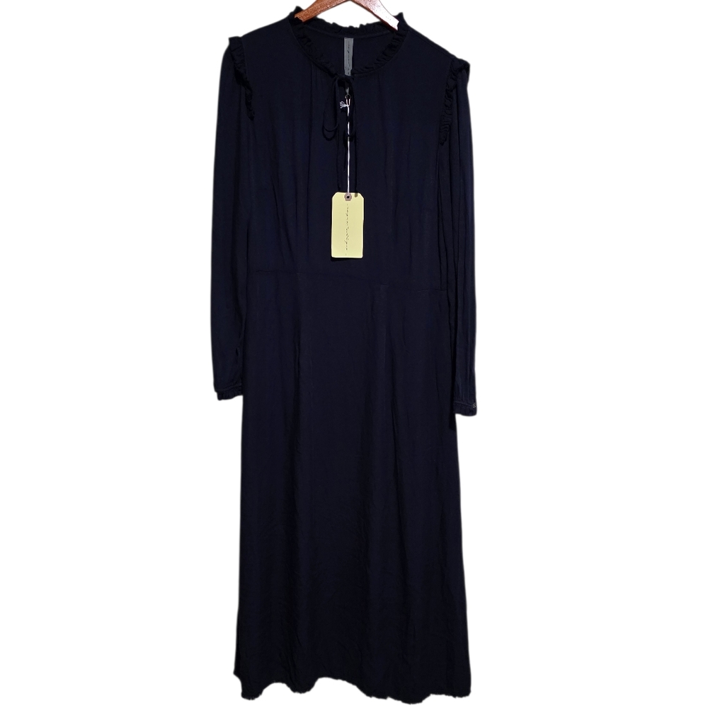Raquel Allegra Romance Dress in Indigo Size XS NWT